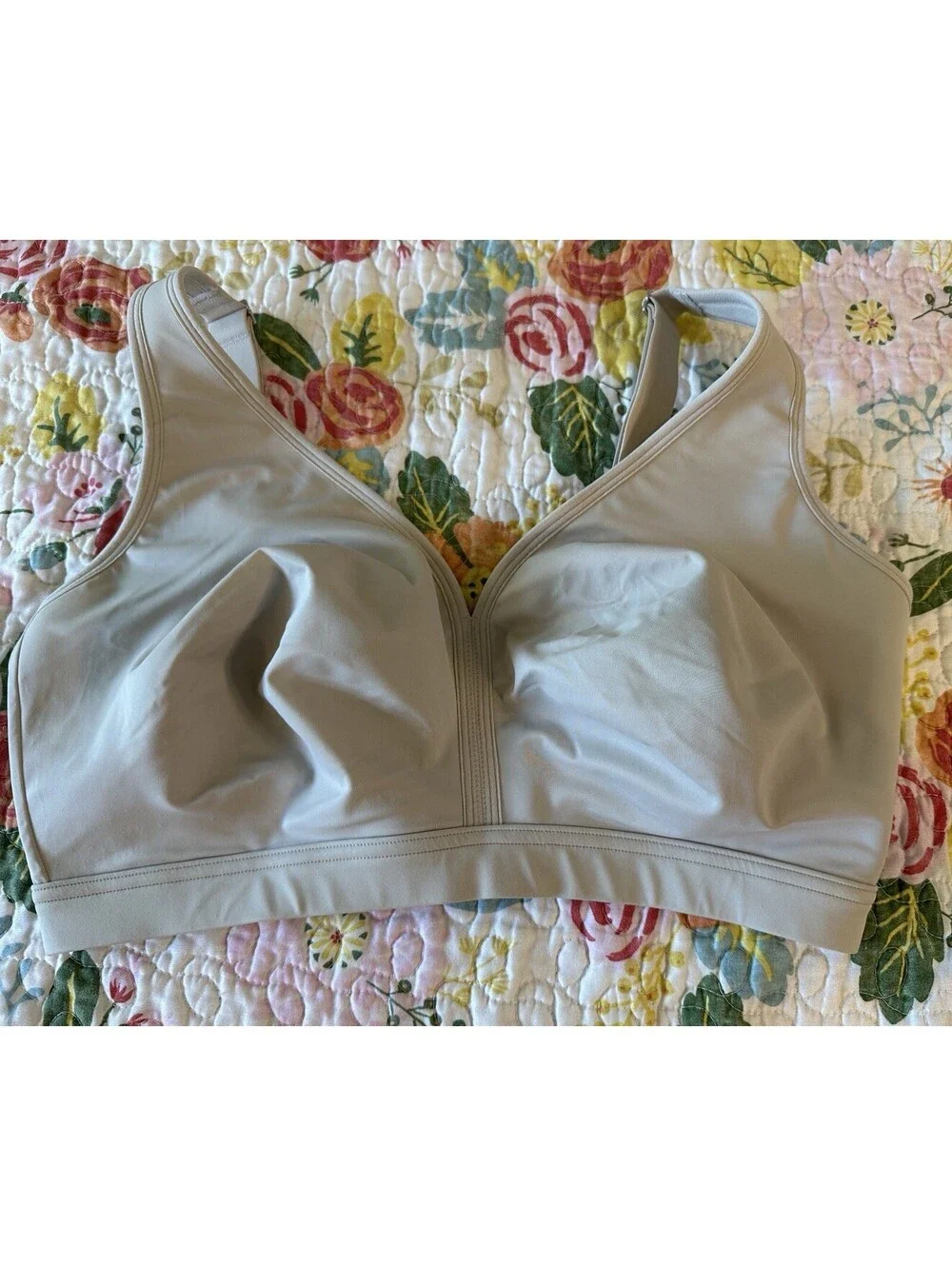 Aisilin Plus Size Wireless Comfort Support Full Coverage Bra 40G GUC.